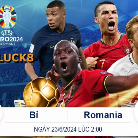 Soi Kèo Bỉ vs Romania 23/6/2024 Lúc 2giờ